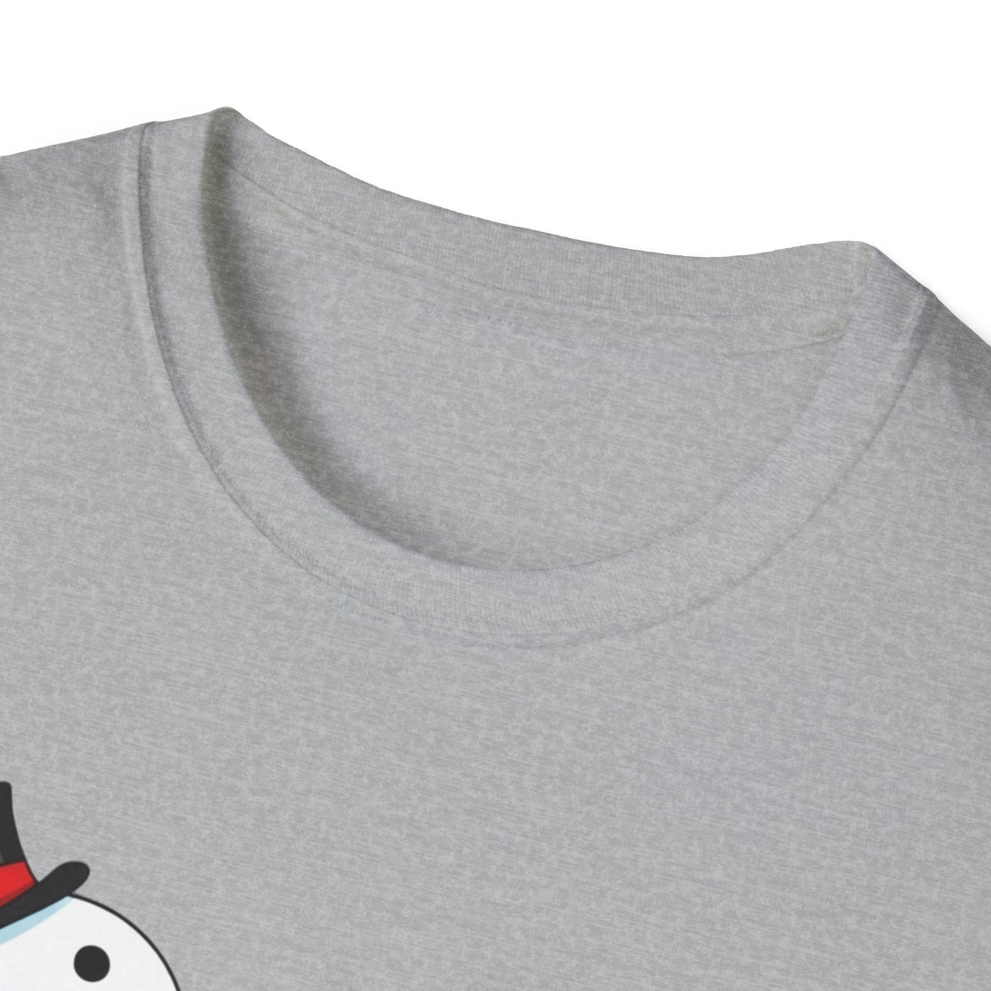 Snowman Pacman Christmas Shirt, Funny Gingerbread Men Tee, Cute Holiday Snowman T-Shirt, Christmas Humor Graphic Tee, Winter Holiday Shirt