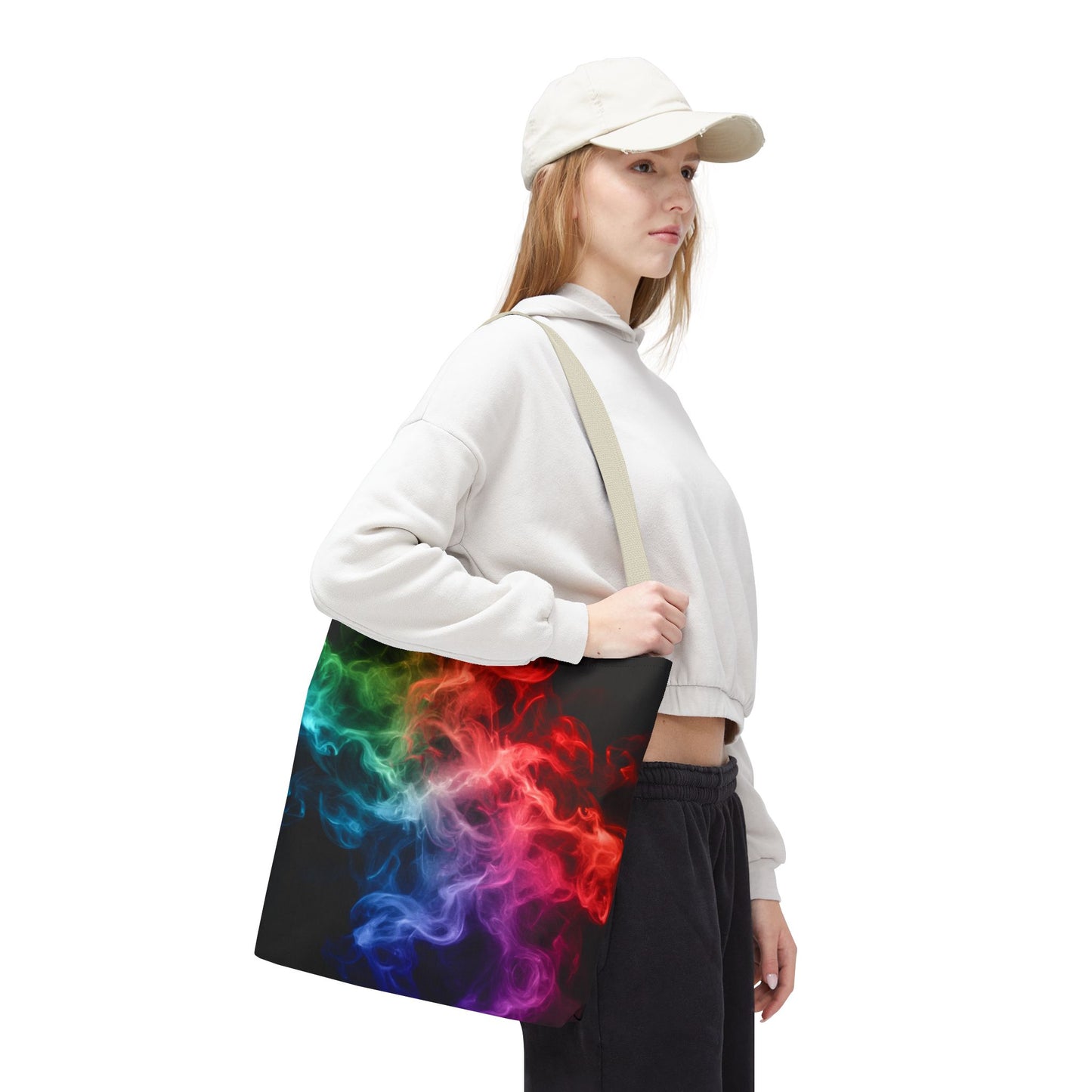 Colorful Smoke Tote Bag