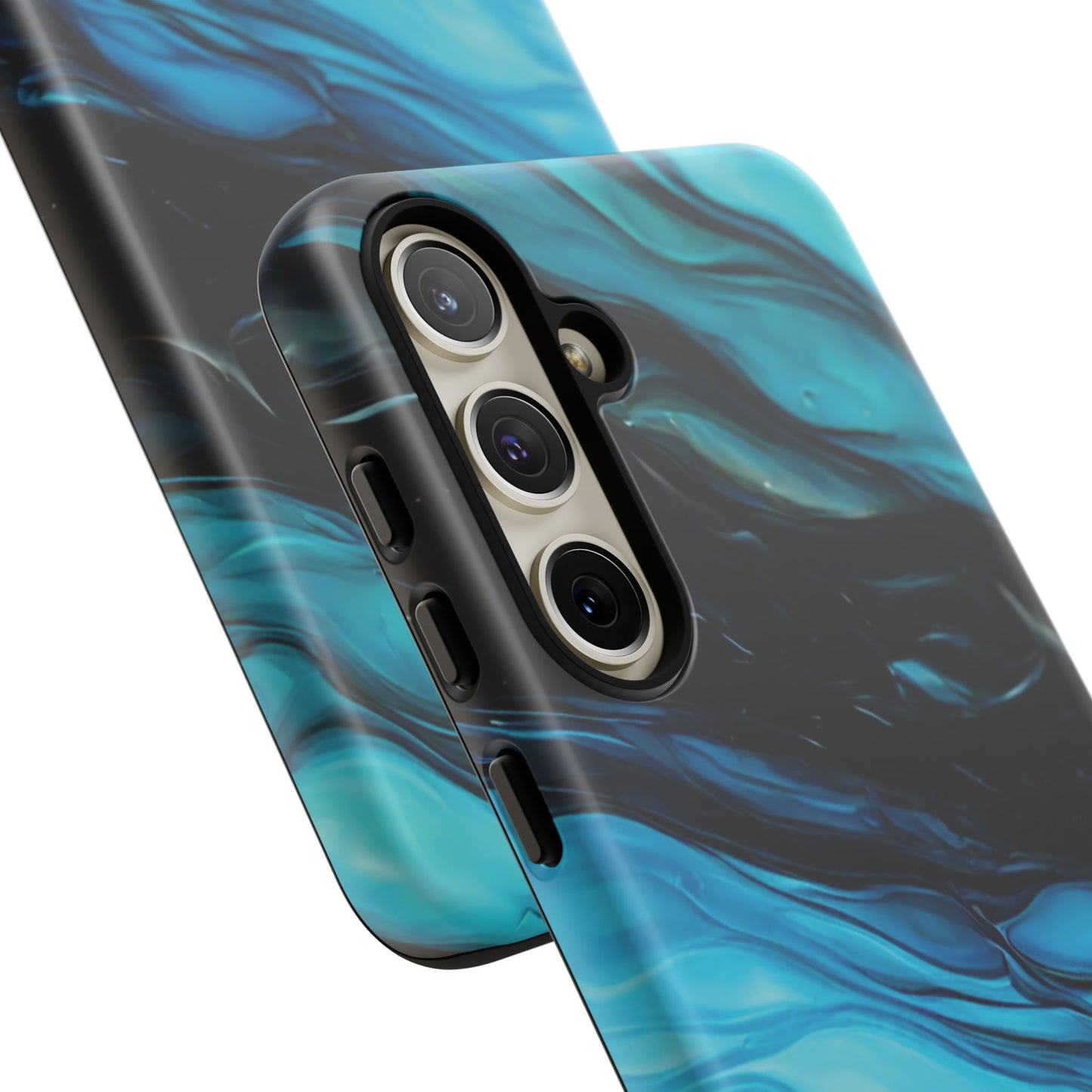 Samsung Galaxy Blue Splash Phone Case