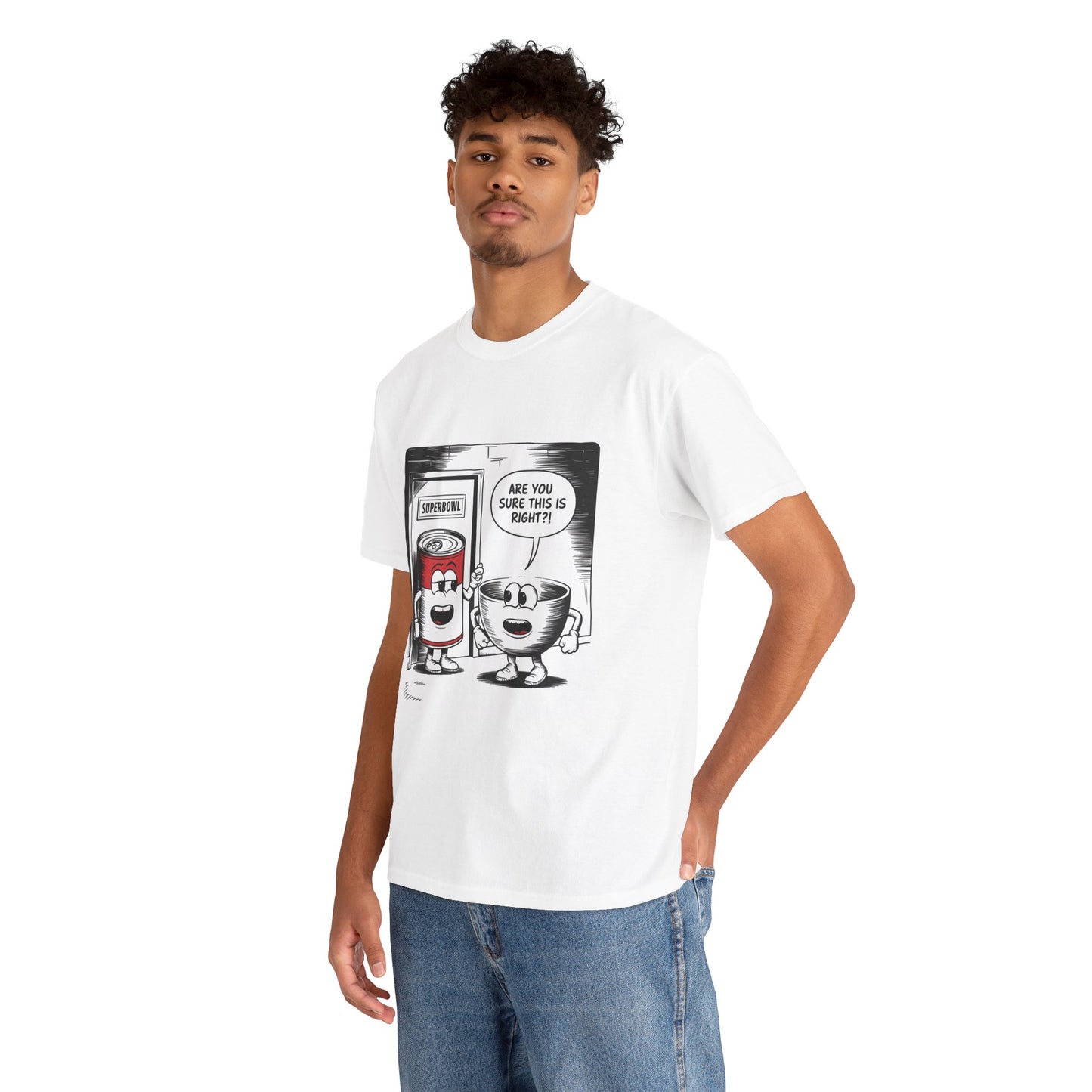 Comic Unisex Tee - Superbowl Design