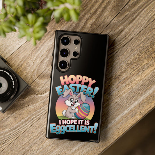 Samsung Case Easter Bunny Hoppy Easter I Hope it is Eggcellent Easter Phone Case Easter Bunny Samsung Case