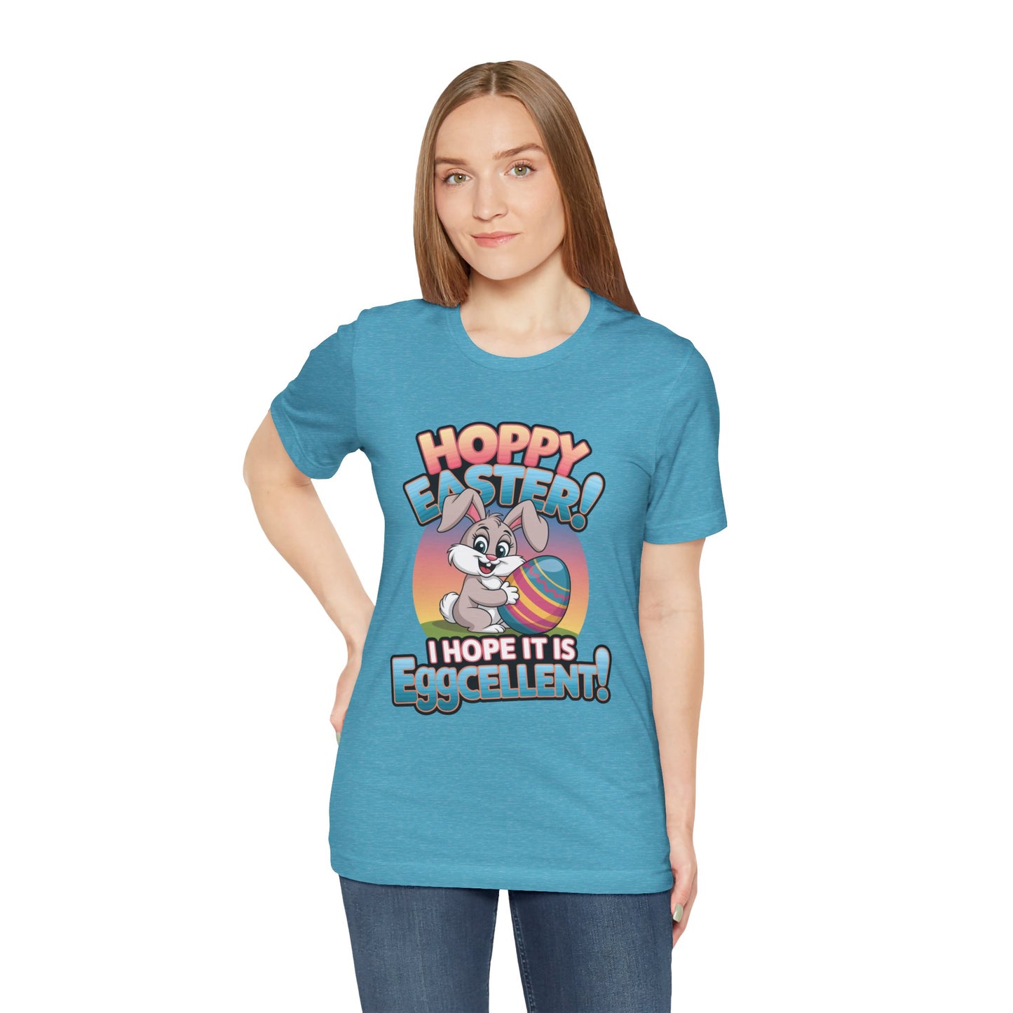 Happy Easter Unisex Tee Easter Shirt Easter Bunny T Shirt Easter Apparel Easter Bunny Outfit