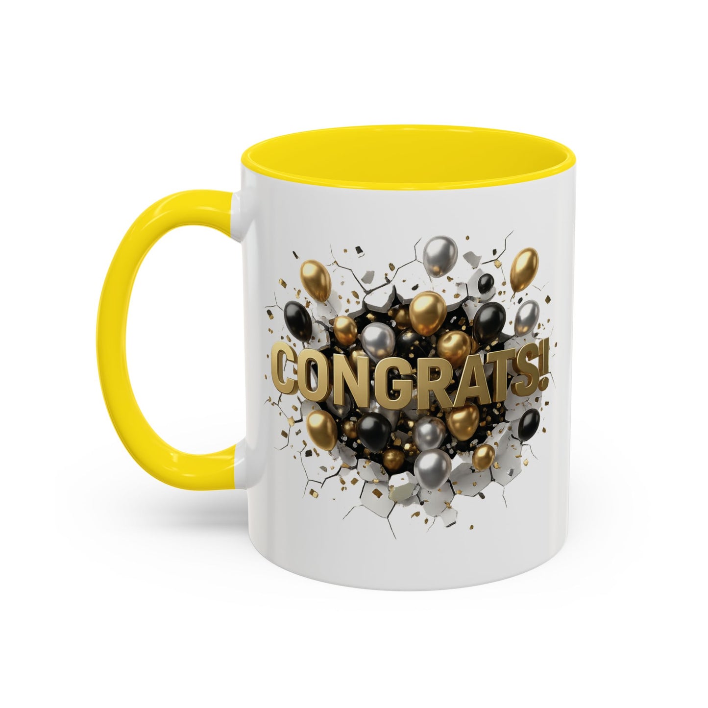 Personalized Congrats Mug, Custom Graduation Gift, Promotion Coffee Cup, New Dad Present, Teacher Appreciation Gift, Custom Name Cups