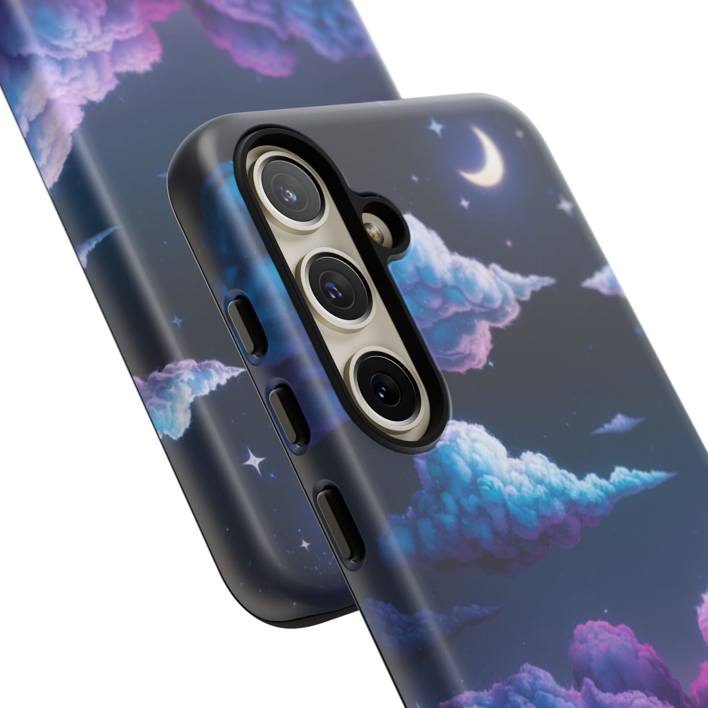 Dreamy Clouds & Moon Tough Samsung Galaxy Case
