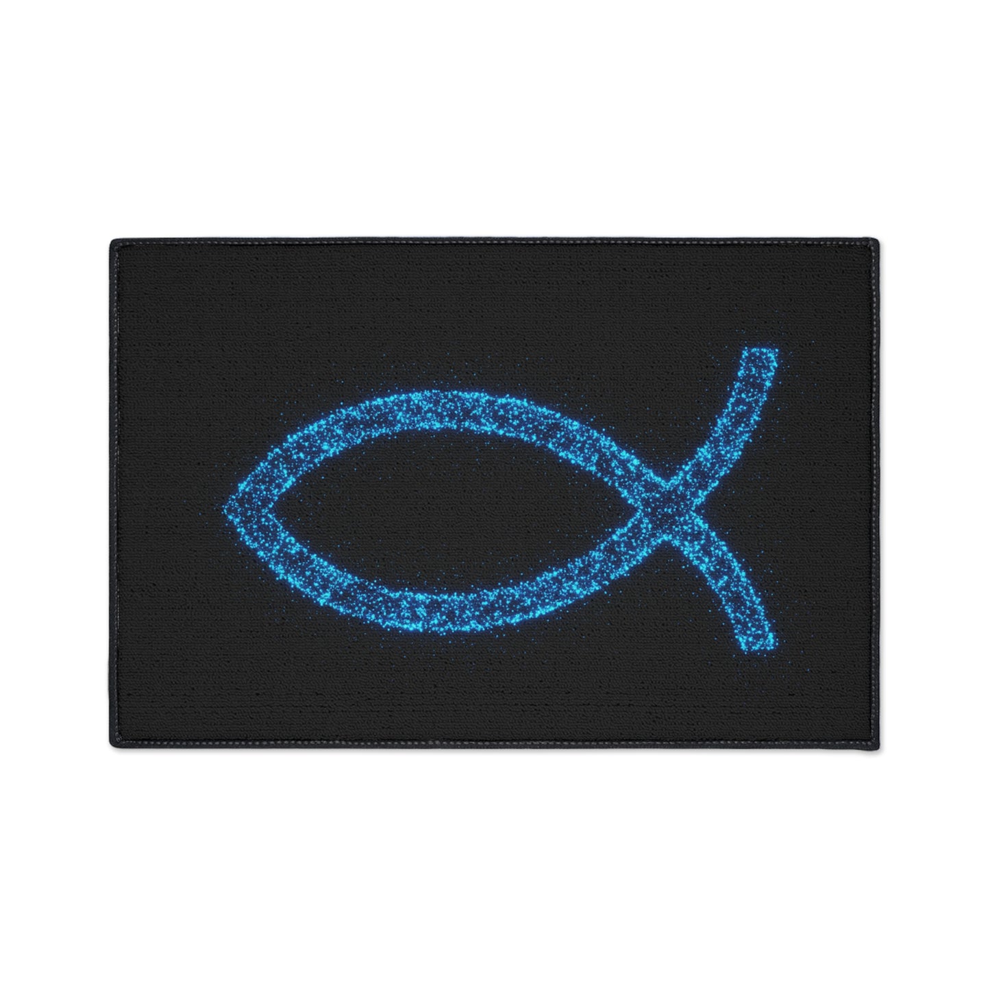 Christian Fish Design Heavy Duty Floor Mat - Durable Welcome Mat for Home