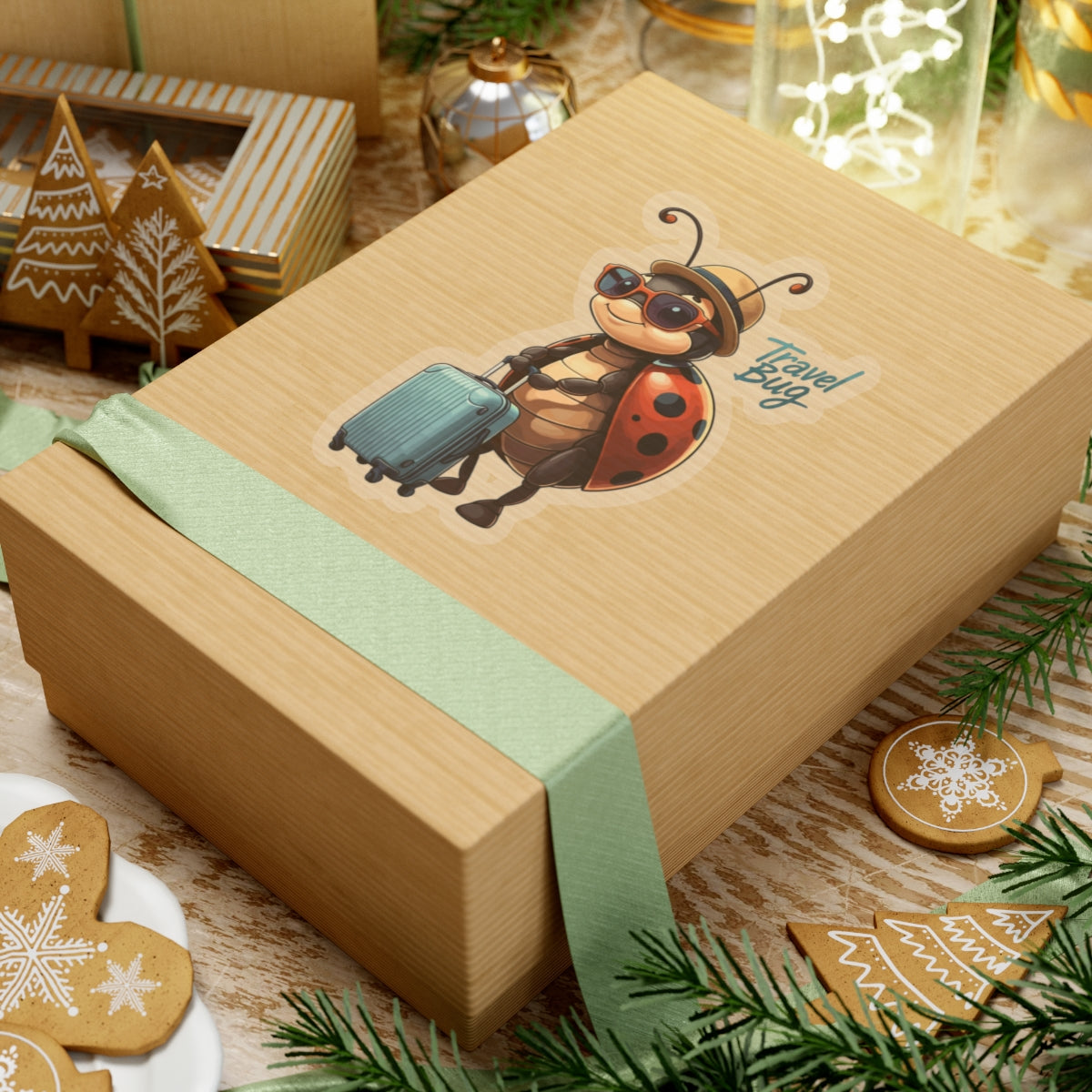 Sticker Travel Bug Ladybug