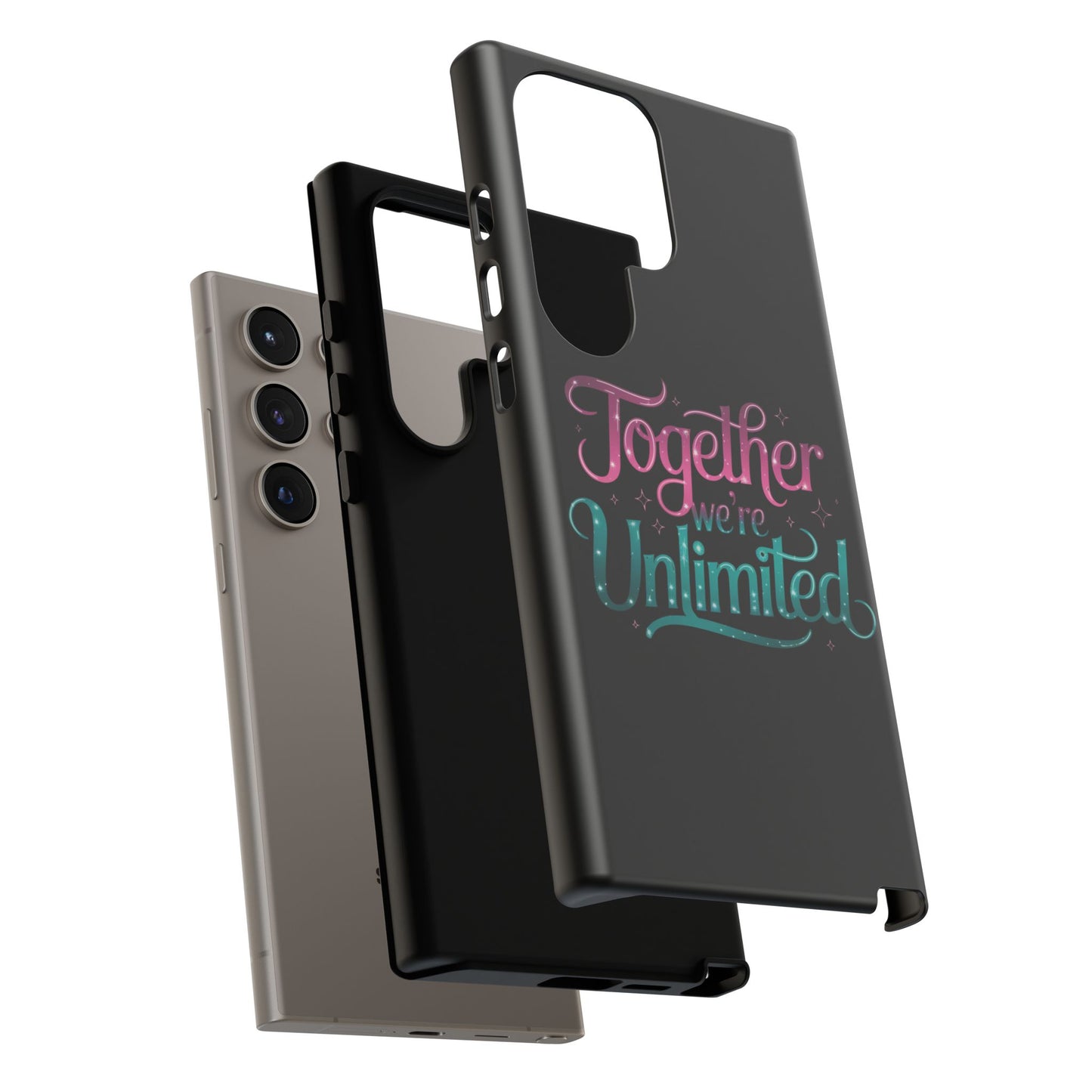 Samsung Case Musical Quote 'Together We're Unlimited' Musical Phone Case