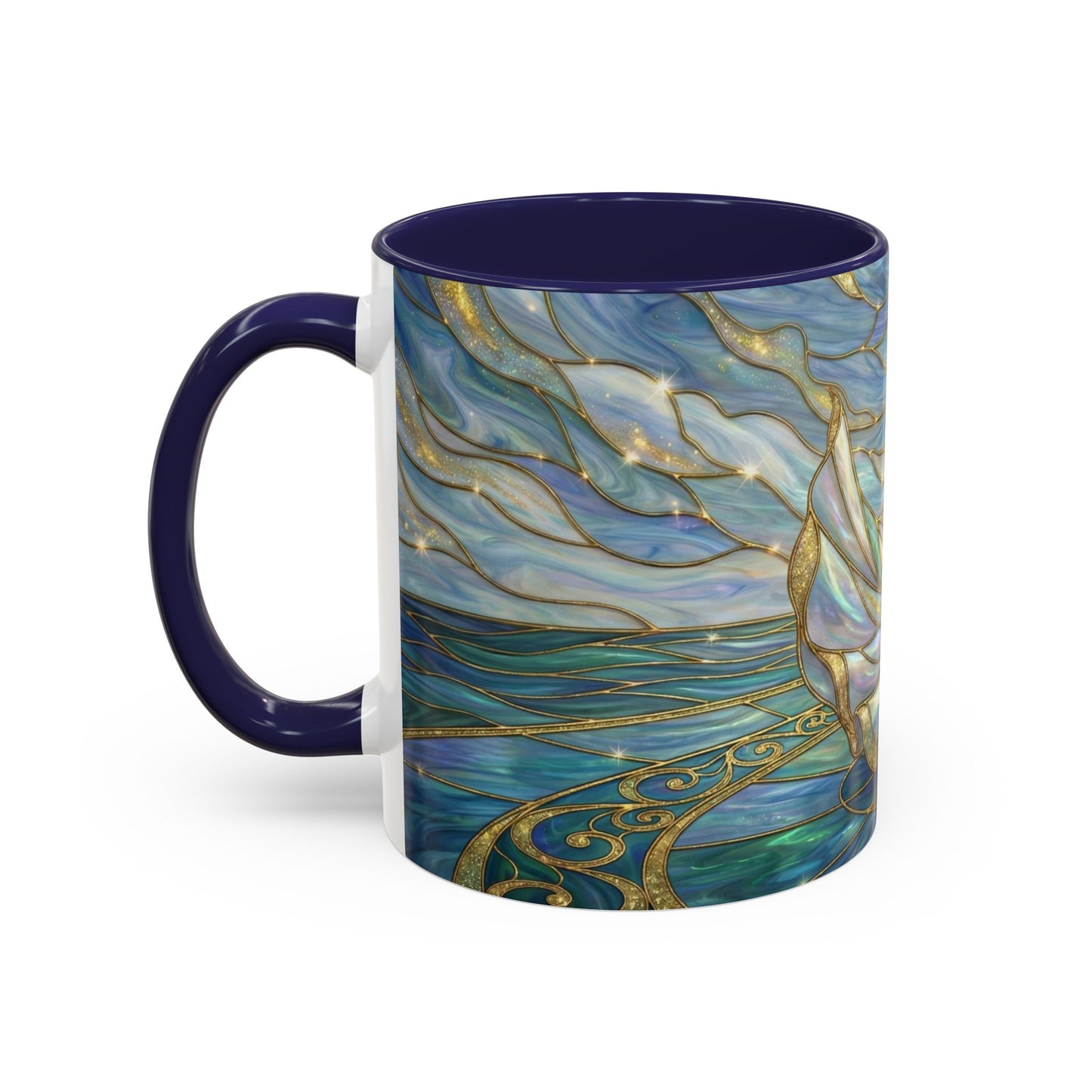 Stained Glass Mug, Dancing Couple Coffee Cup, Romantic Anniversary Gift, Ballroom Dancer Tea Cup, Wedding Present For Couple, Art Mug