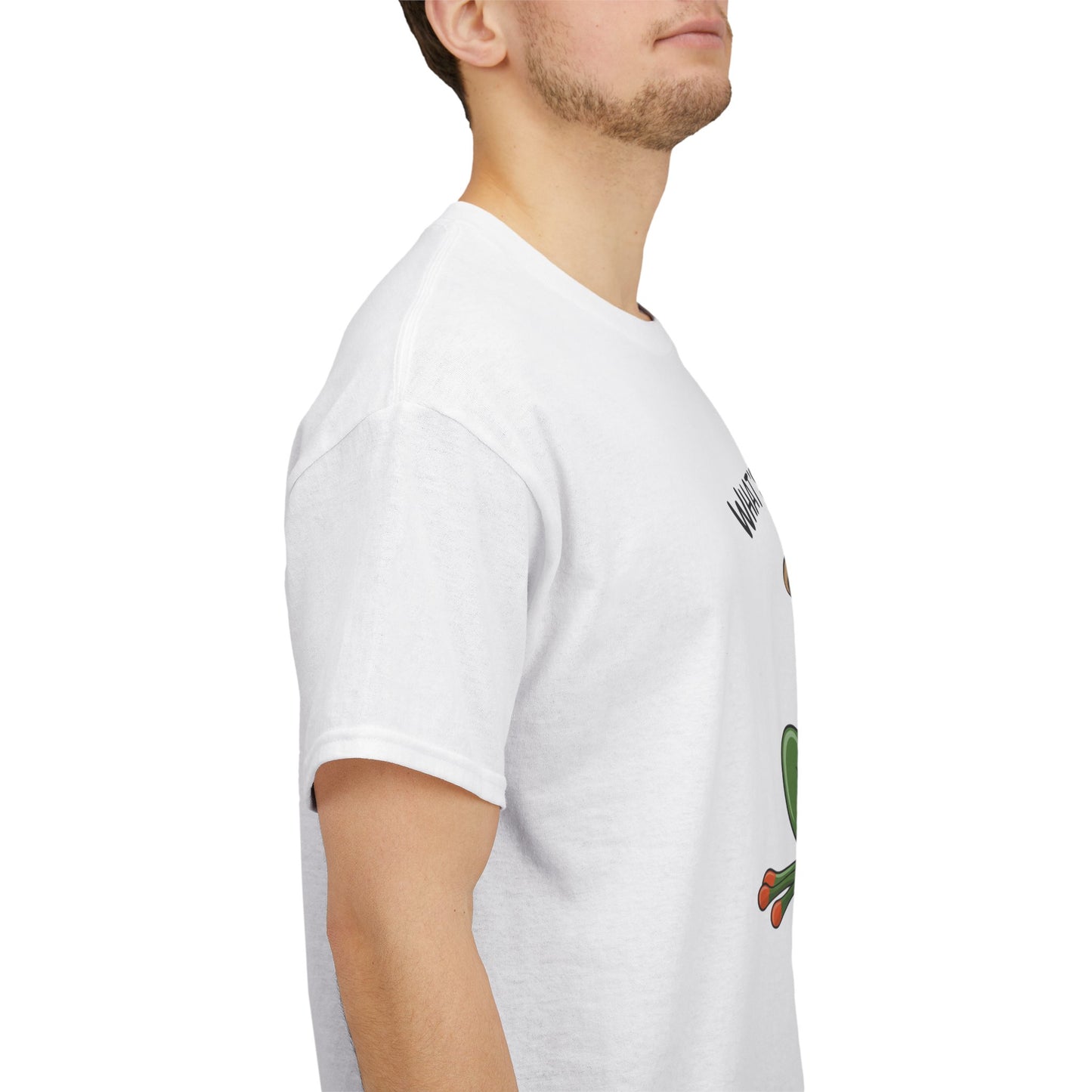 Funny Frog Shirt | What’s Hoppening T-Shirt | Cool Frog Graphic Tee | Amphibian Dad Joke Shirt | Cottagecore Animal Lover Gift