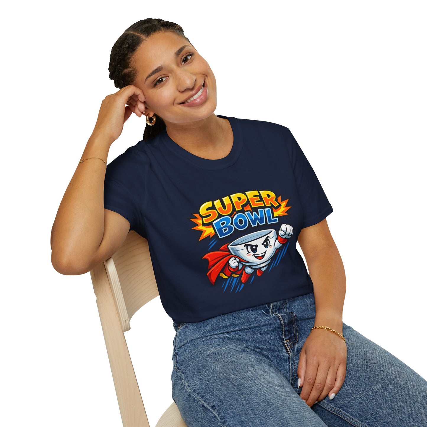Super Bowl Shirt, Funny Super Bowl T Shirt, Football Party Shirt, Game Day Shirt, Bowl Pun Shirt, Super Bowl Party Tee, Unisex Graphic Tee