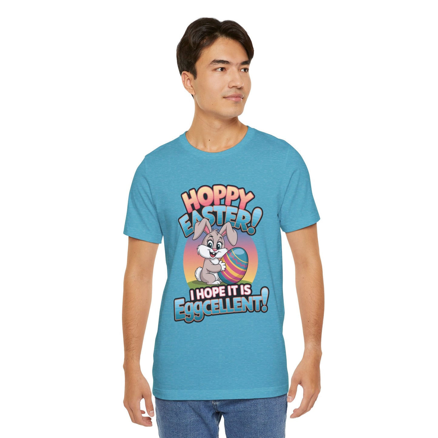 Happy Easter Unisex Tee Easter Shirt Easter Bunny T Shirt Easter Apparel Easter Bunny Outfit