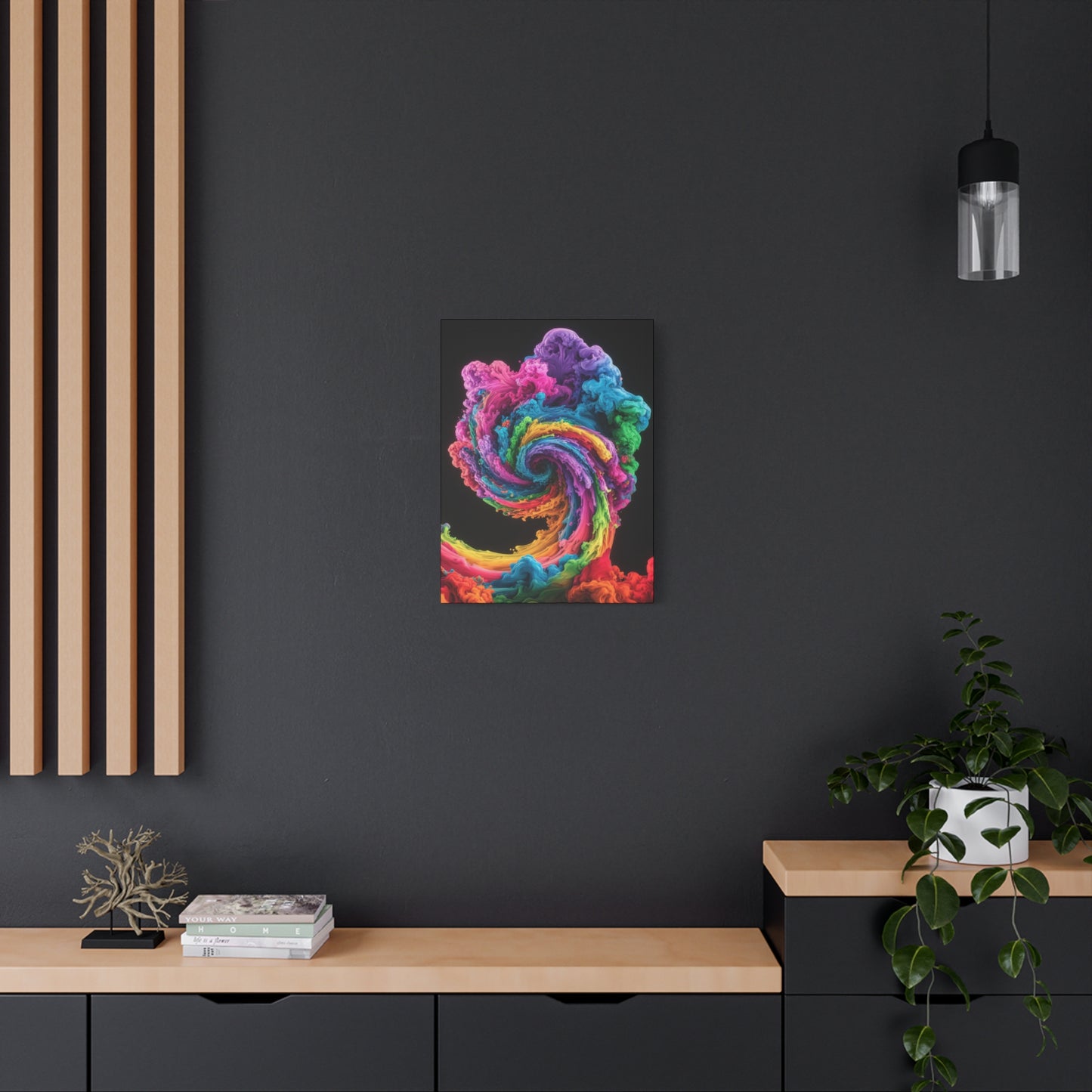 Colorful Swirl Wall Art