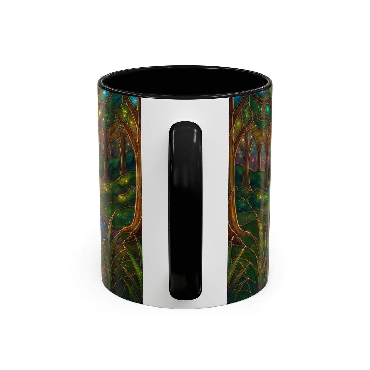 Stained Glass Labrador Mug, Dog Lover Coffee Mug, Labrador Retriever Art Cup, Pet Memorial Gift, Colorful Dog Mug, Nature Art Mug