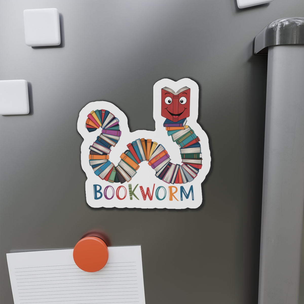 Bookworm Magnet Kitchen Decor Office Decoration Bookworm Decor Library Decoration