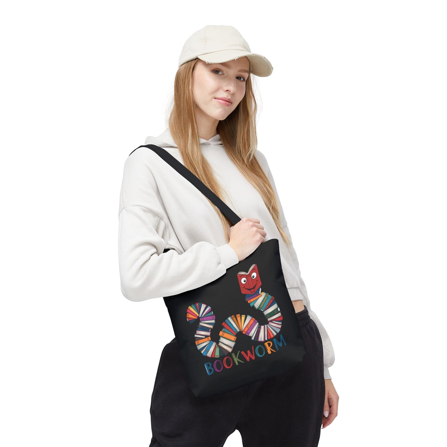 Bookworm Tote Bag