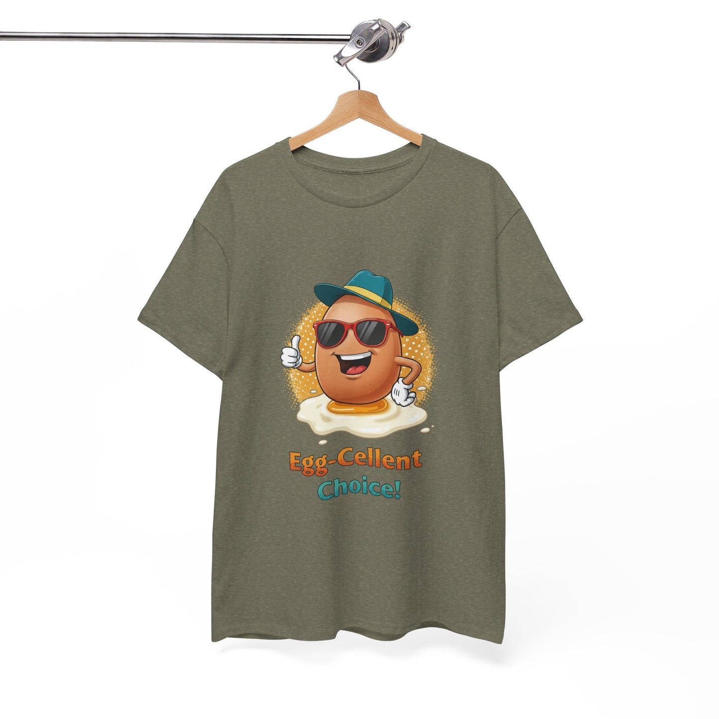 Funny Egg Shirt | Egg-Cellent Choice T-Shirt | Pun Food Tee | Breakfast Lover Gift | Cool Cartoon Egg Shirt | Dad Joke Shirt