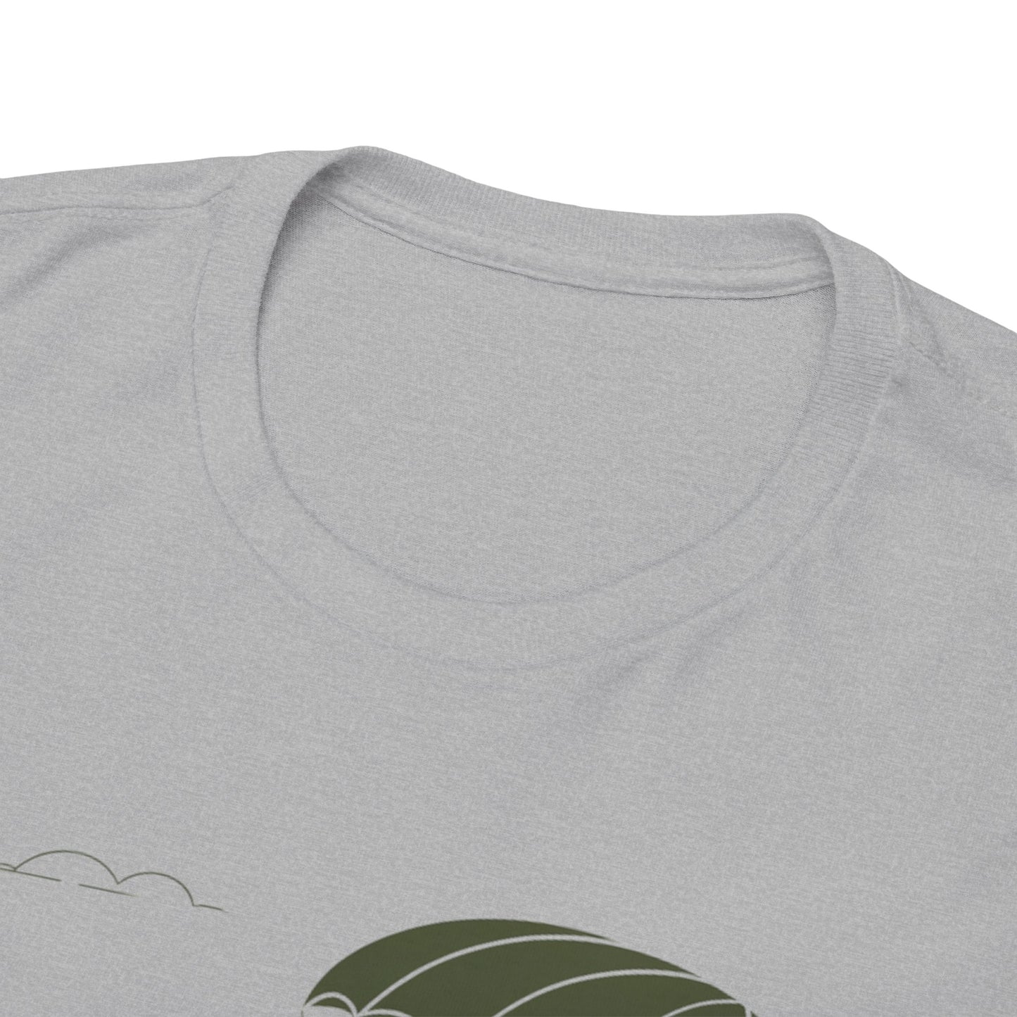 Be-Leaf In Yourself Maple Leaf Parachute T-Shirt | Funny Motivational Nature Graphic Tee | Self-Love Fall Autumn Shirt | Outdoorsy Gift