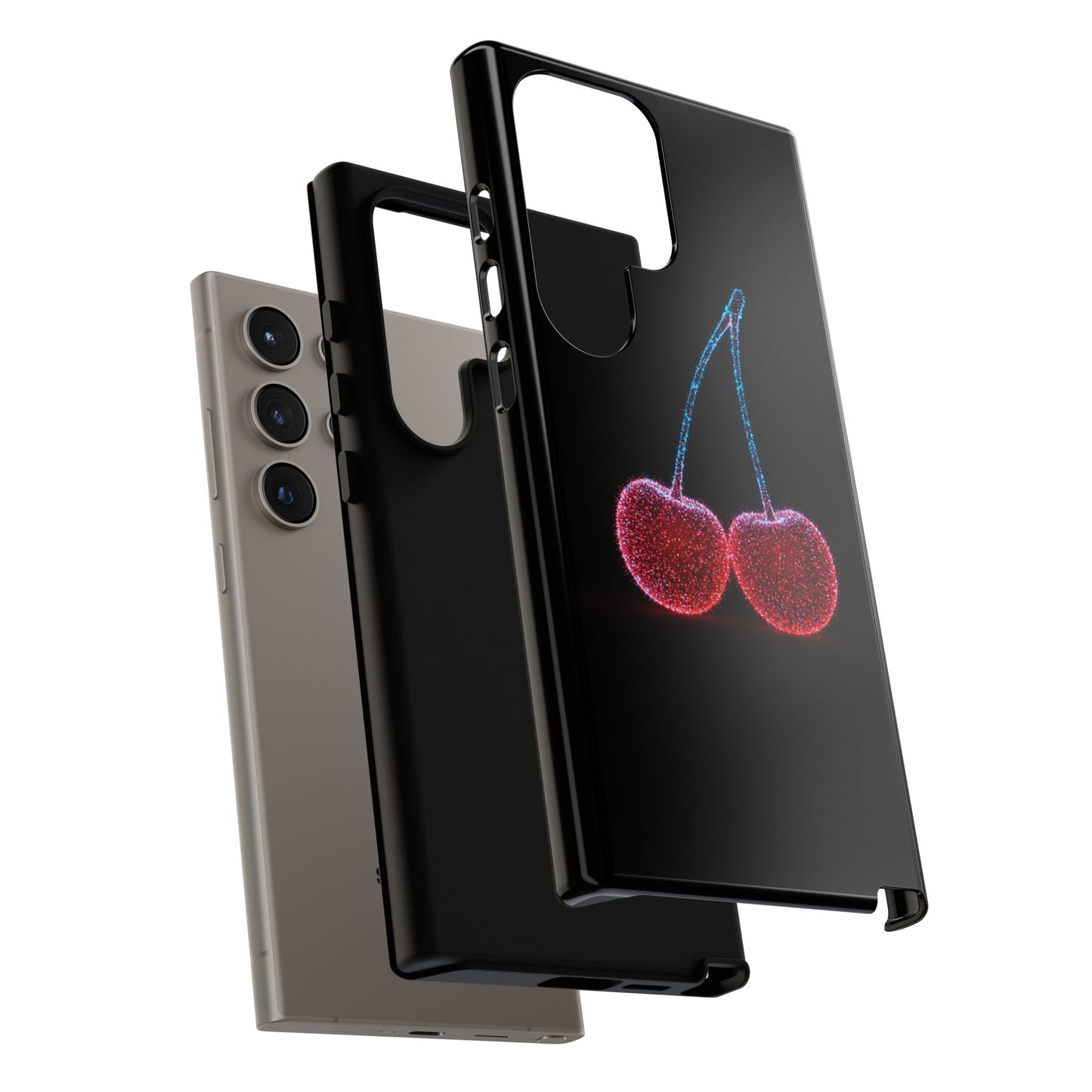 Samsung Phone Case Sparkling Cherries Phone Case Cherry Samsung Case Cherry Phone Case