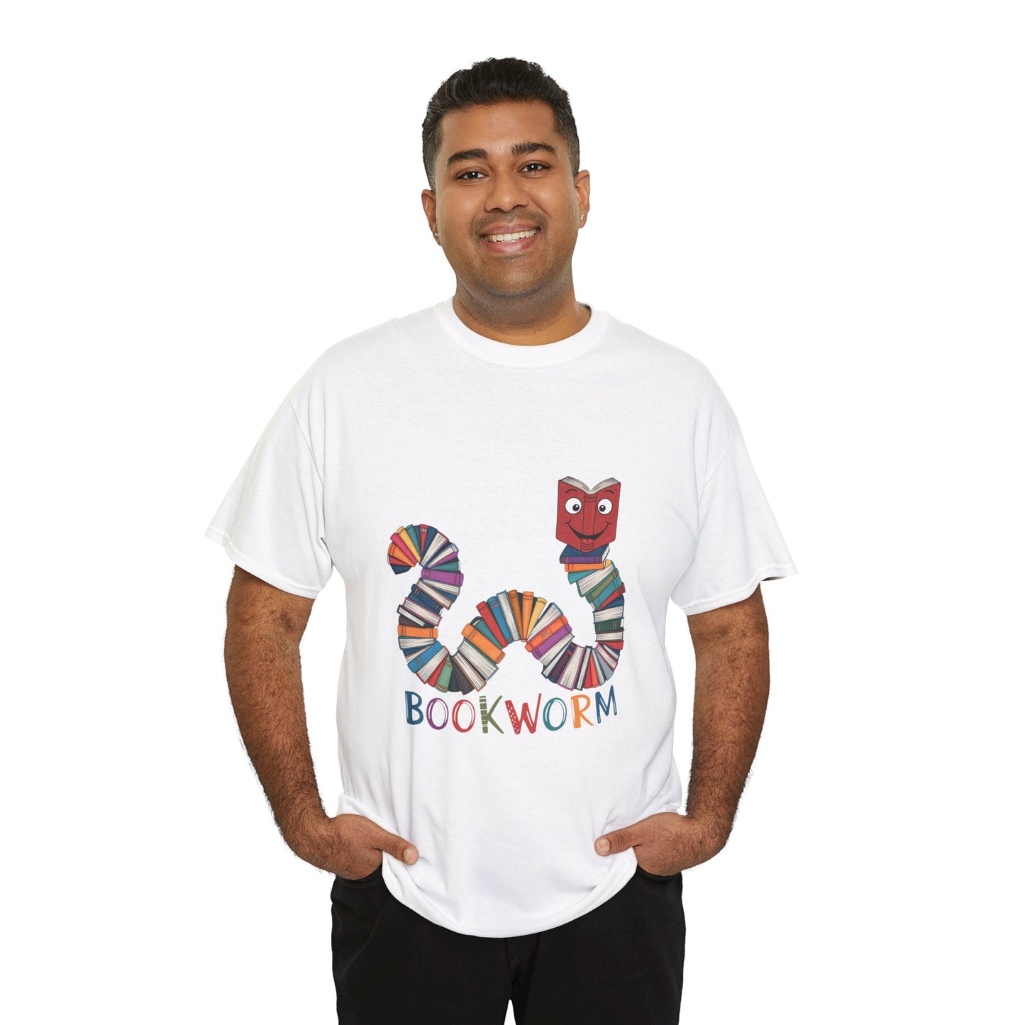Cute Bookworm Shirt – Funny Reading Lover Tee – Teacher Gift – Kids Book Tee – Unisex Book Nerd Shirt – Book Club Graphic T-Shirt