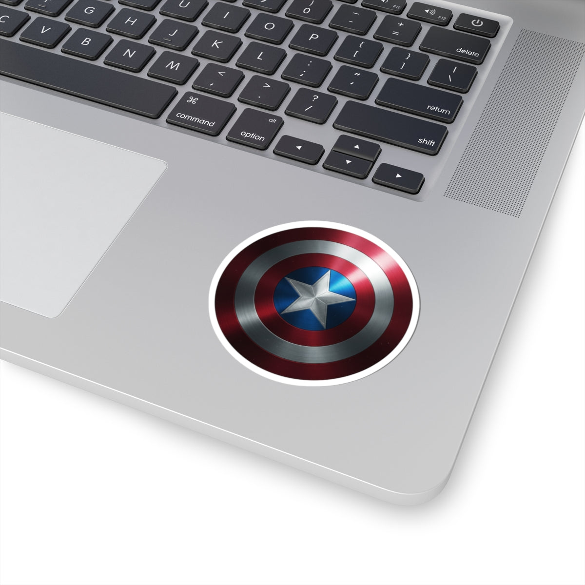 Captain America Shield Kiss-Cut Stickers - Perfect for Fans and Collectors