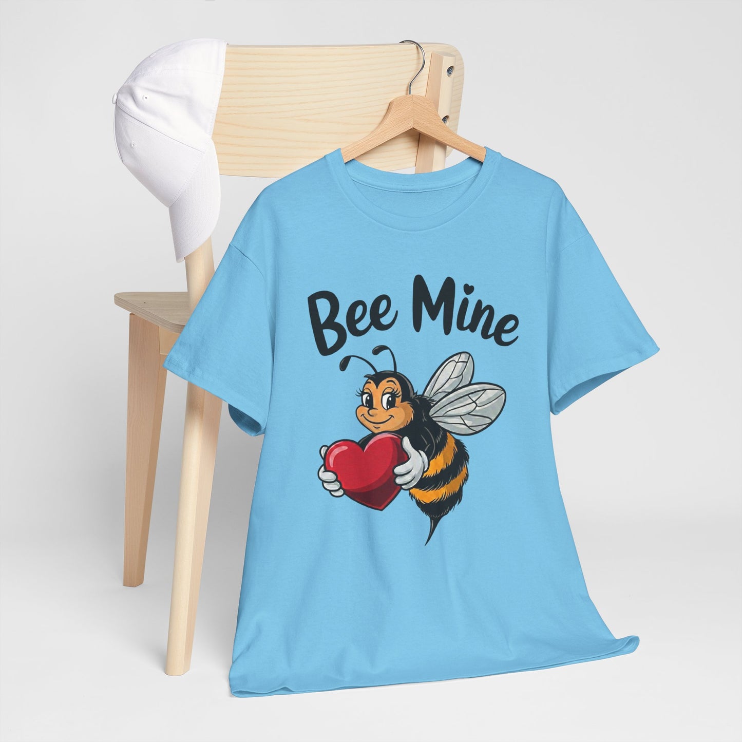 Bee Mine Shirt, Cute Valentine Shirt, Bee Love T Shirt, Funny Valentine Pun Tee, Heart Bee Graphic Shirt, Valentine Gift