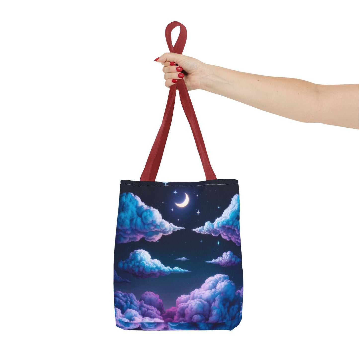 Dreamy Clouds & Moon Tote Bag