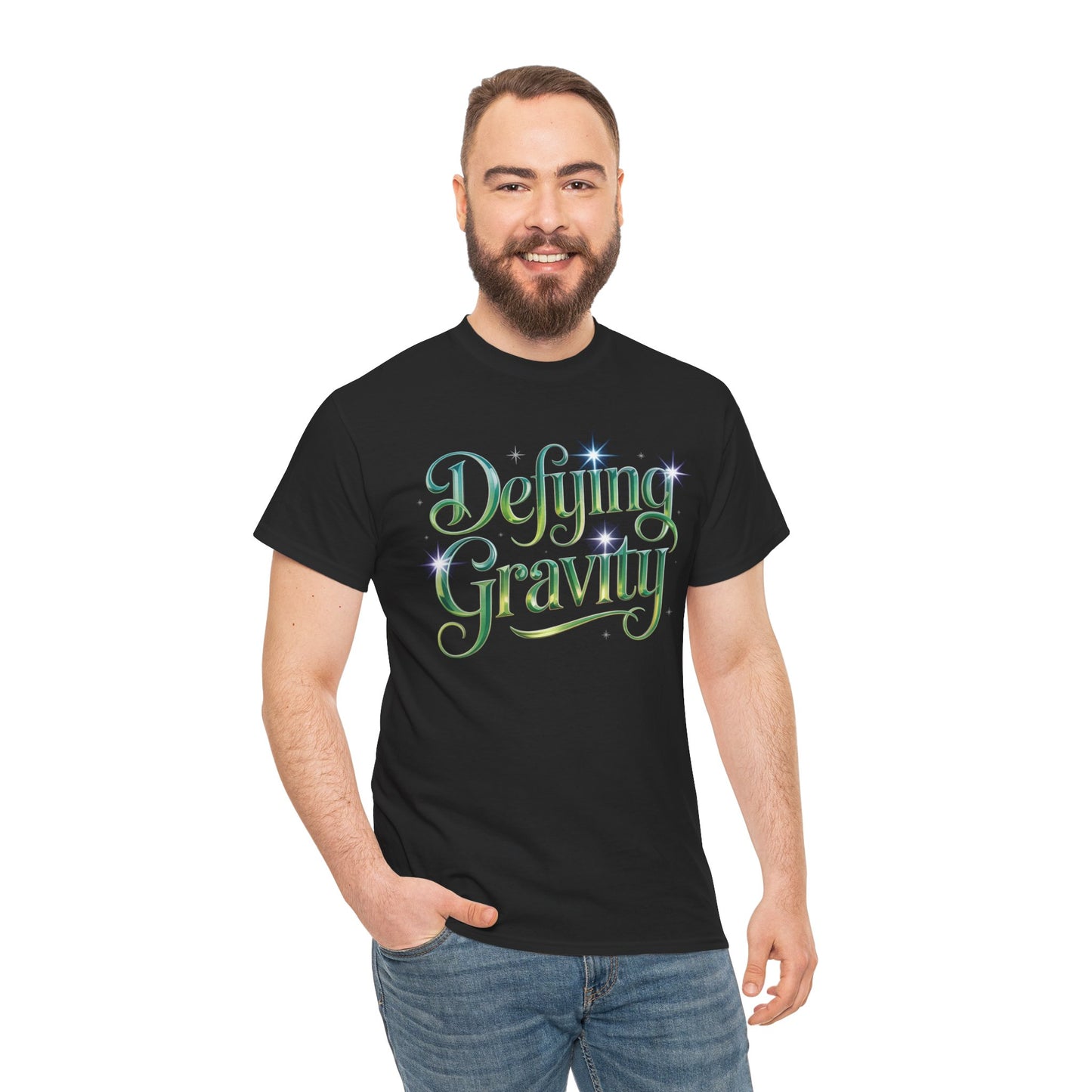 Defying Gravity Wicked Musical Quote Tee – Broadway Fan Shirt, Inspirational Wizard of Oz Graphic Tee, Musical Theatre Unisex T-Shirt