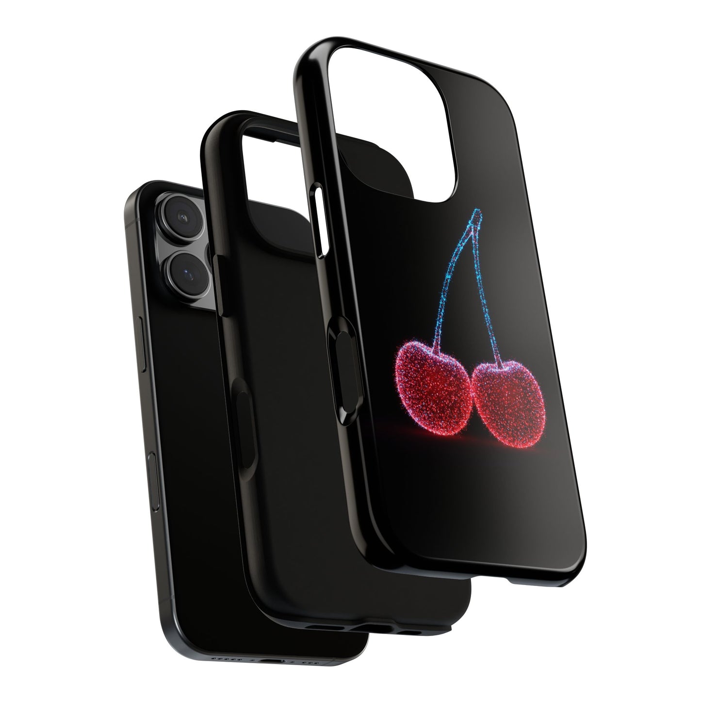 iPhone Case Bioluminescent Cherries Cherry Phone Case Cherry iPhone Case