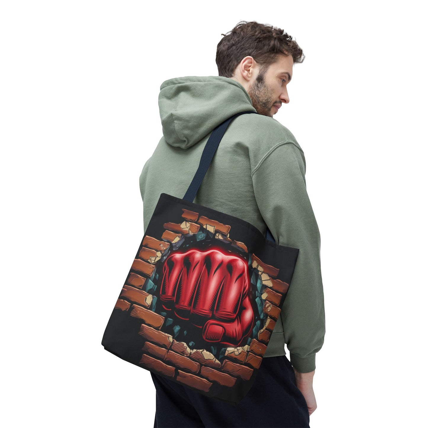 Red Fist Tote Bag