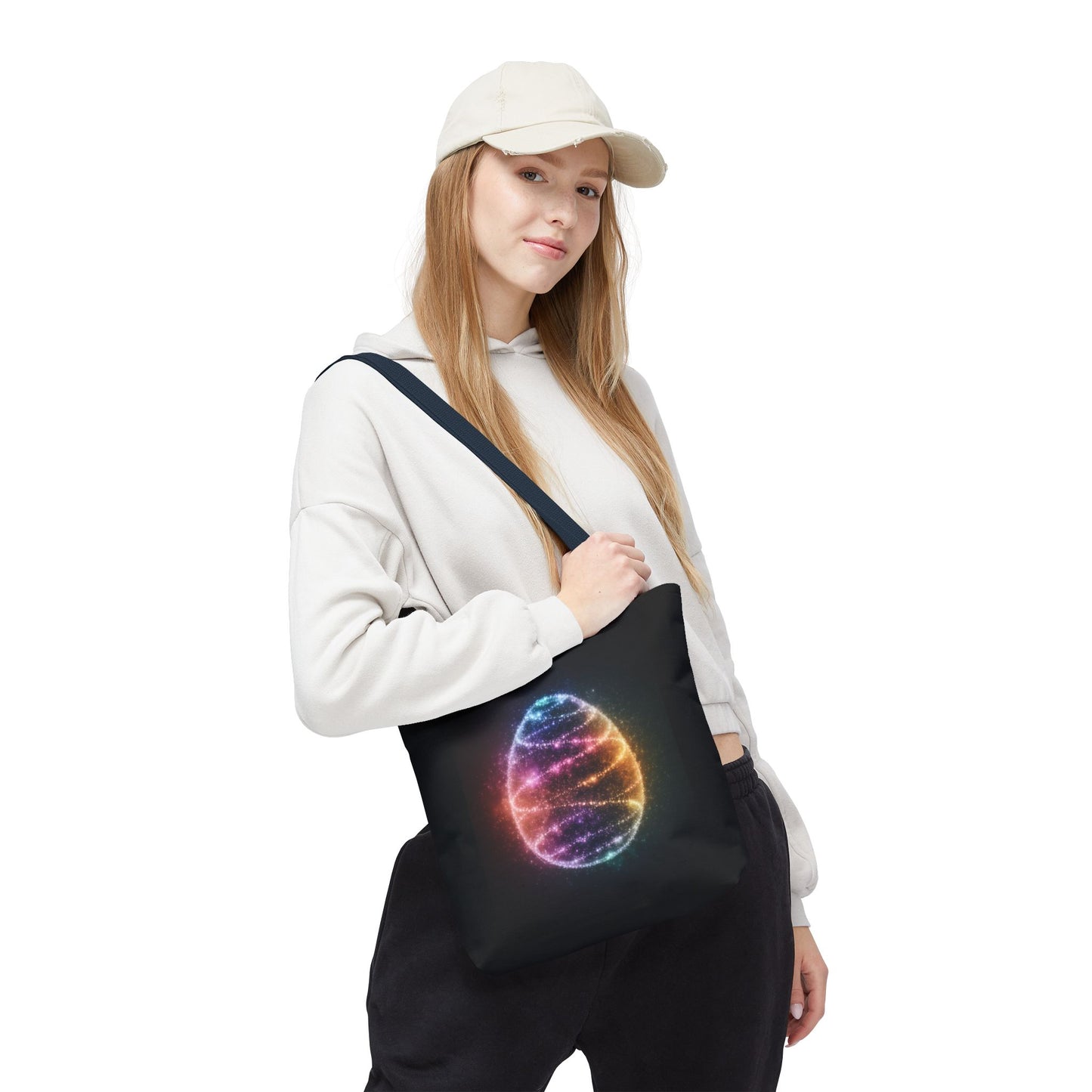 Bioluminescent Easter Egg Tote Bag