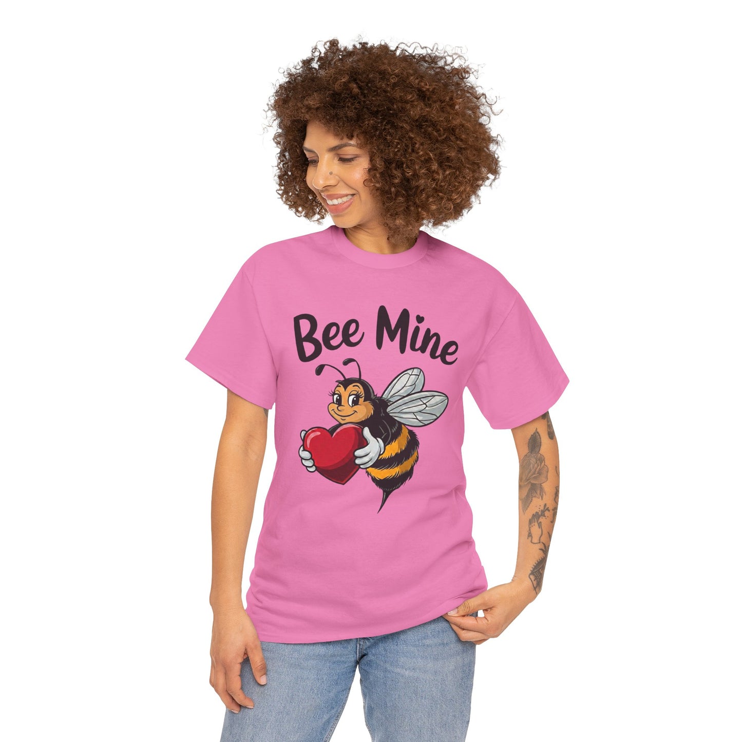 Bee Mine Shirt, Cute Valentine Shirt, Bee Love T Shirt, Funny Valentine Pun Tee, Heart Bee Graphic Shirt, Valentine Gift