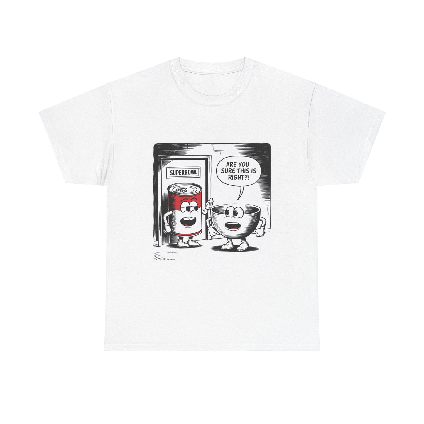 Comic Unisex Tee - Superbowl Design