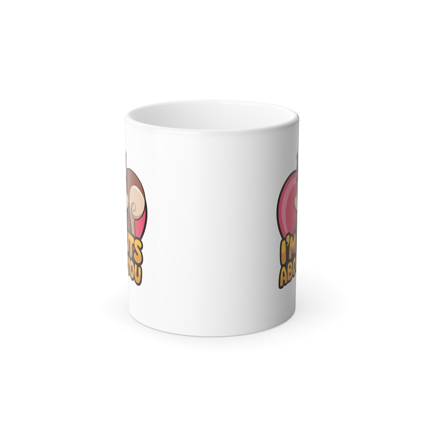 Im Nuts About You Mug, Color Changing Mug, Funny Squirrel Coffee Mug, Valentine Gift For Her Him, Cute Love Mug, Heat Reveal Cup