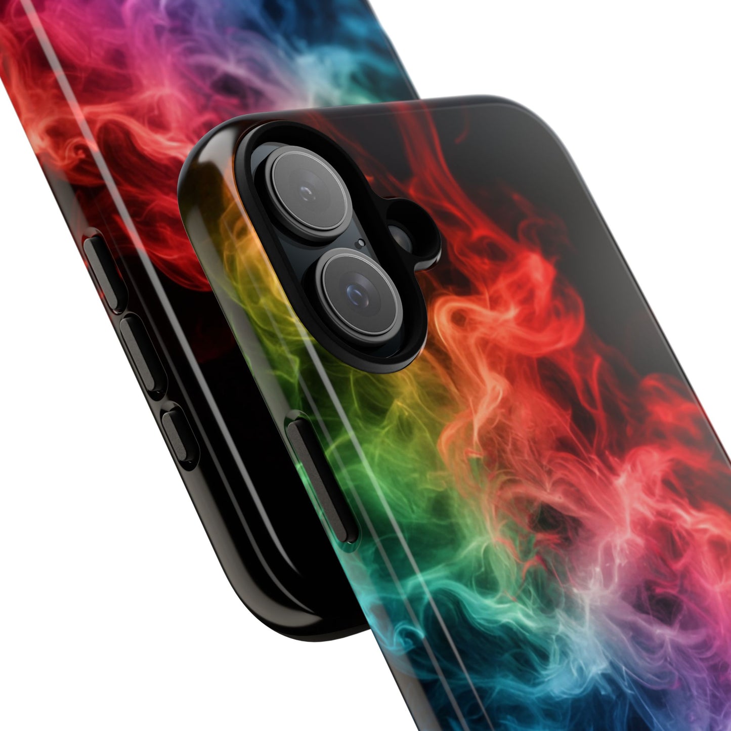 iPhone Case - Colorful Smoke Design