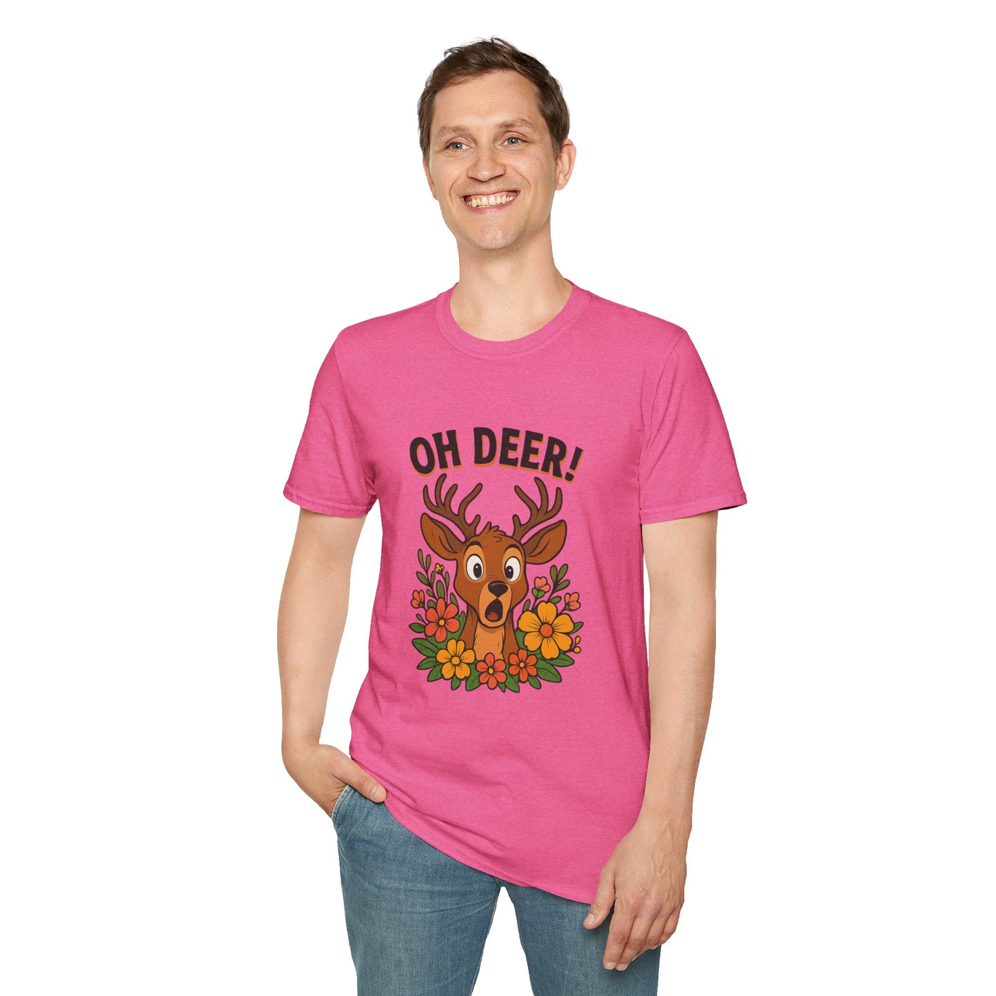 Oh Deer T-Shirt Animal Apparel Wildlife shirt Deer Tee Gift for Animal Lovers