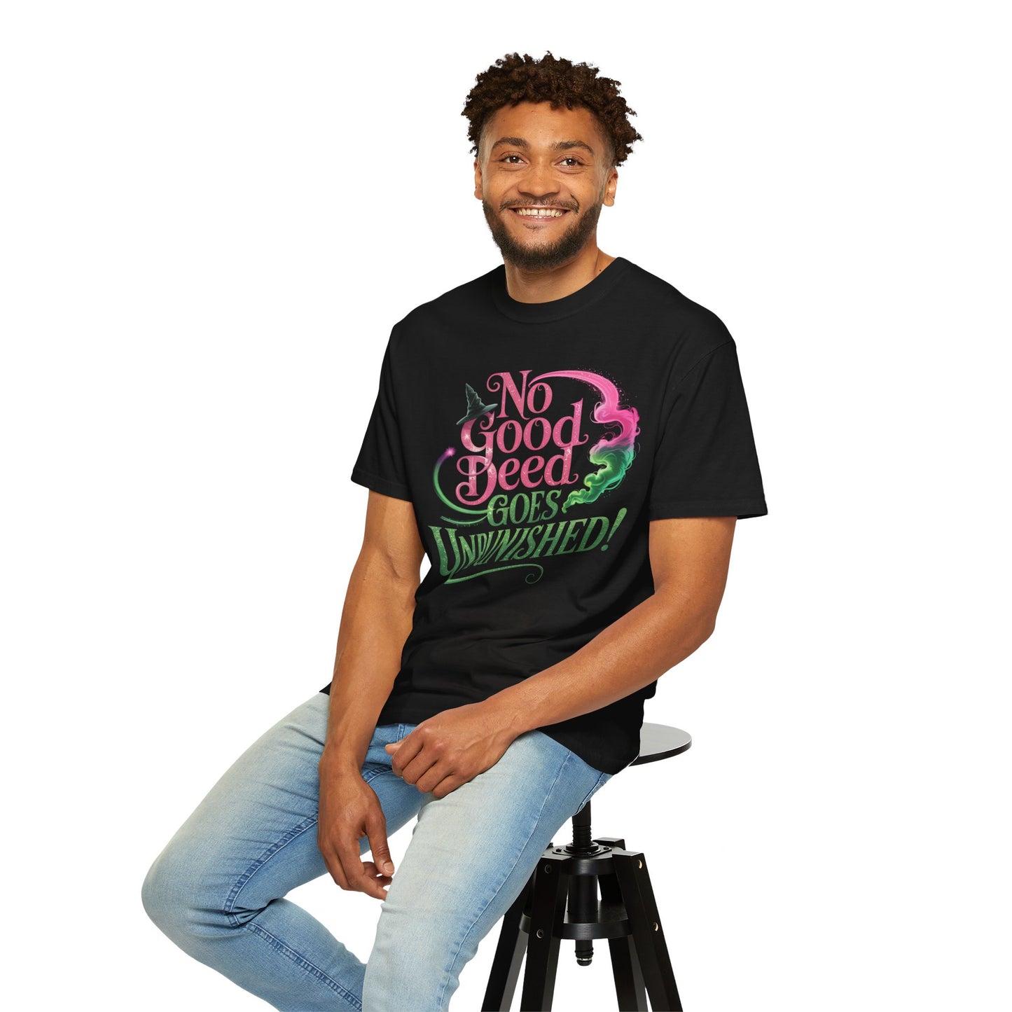 No Good Deed Goes Unpunished T-Shirt, Broadway Musical Inspired Tee, Theater Fan Gift, Dramatic Quote Shirt, Performer Top For Her Or Him