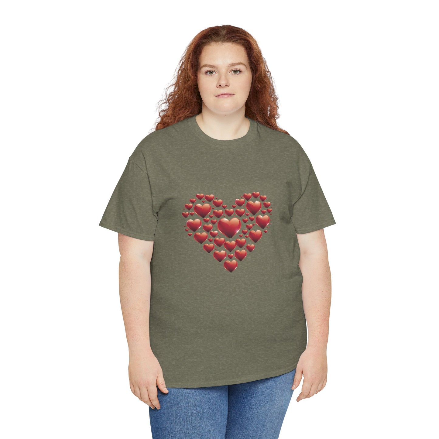 Heart Of Hearts Shirt, Minimal Valentine Shirt, Red Heart Graphic Tee, Love Aesthetic T Shirt, Valentine Gift Shirt