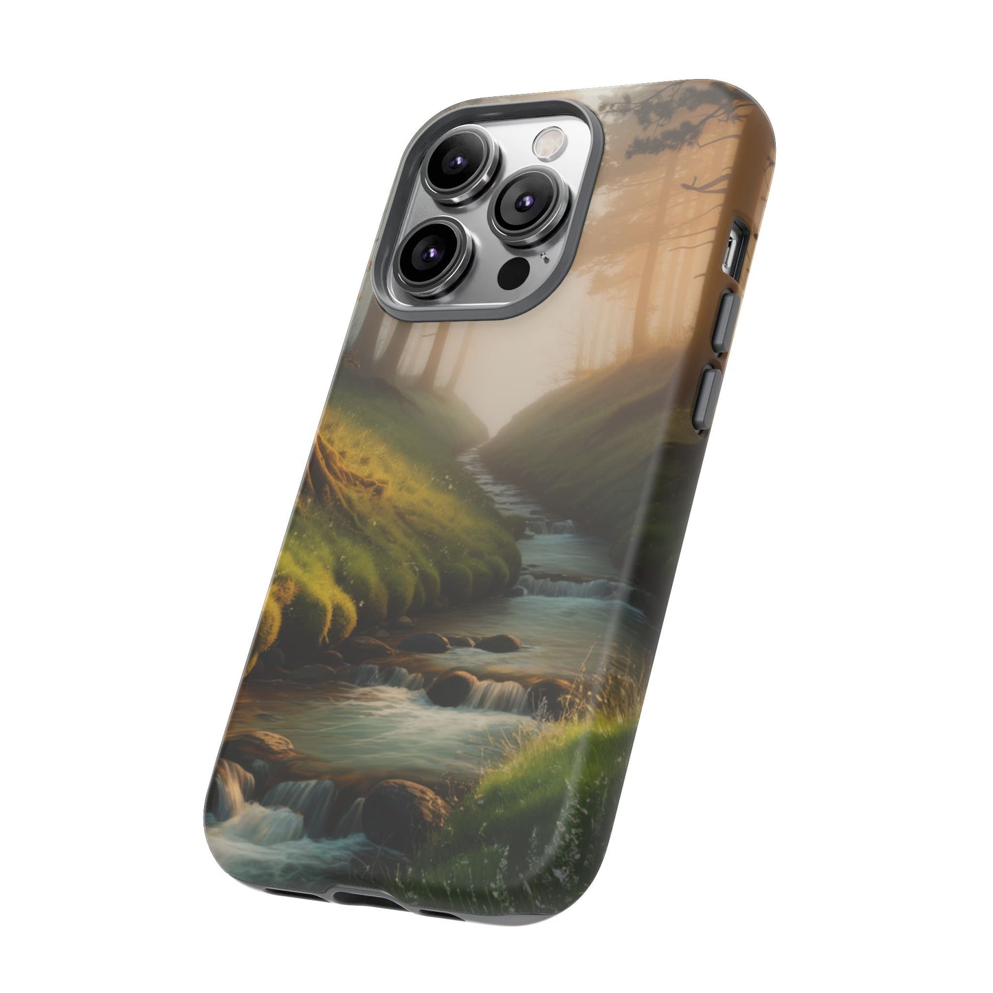 Nature Stream iPhone Case Forest Phone Case Stream iPhone Case Nature Phone Case