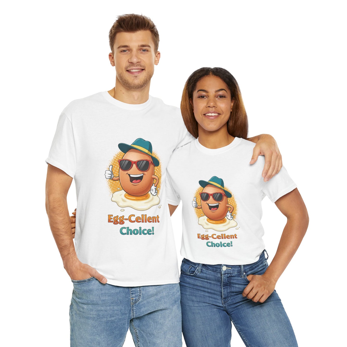 Funny Egg Shirt | Egg-Cellent Choice T-Shirt | Pun Food Tee | Breakfast Lover Gift | Cool Cartoon Egg Shirt | Dad Joke Shirt