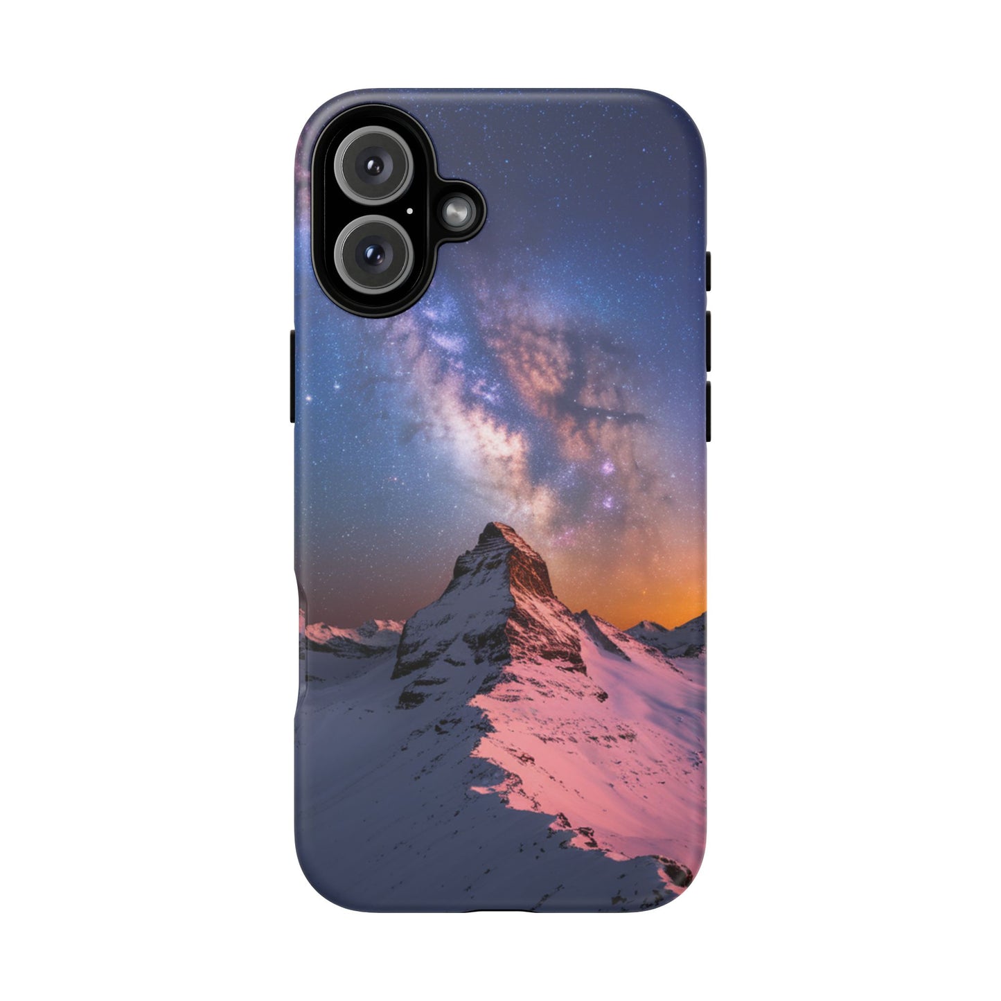iPhone Case Mountain Top and Milky Way Nature Phone Case Unique Gift
