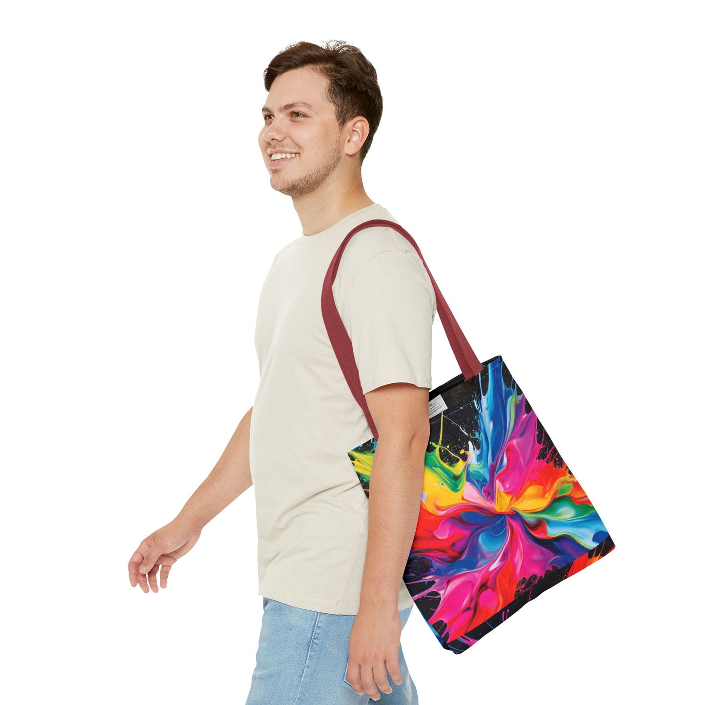 Vibrant Splash Tote Bag