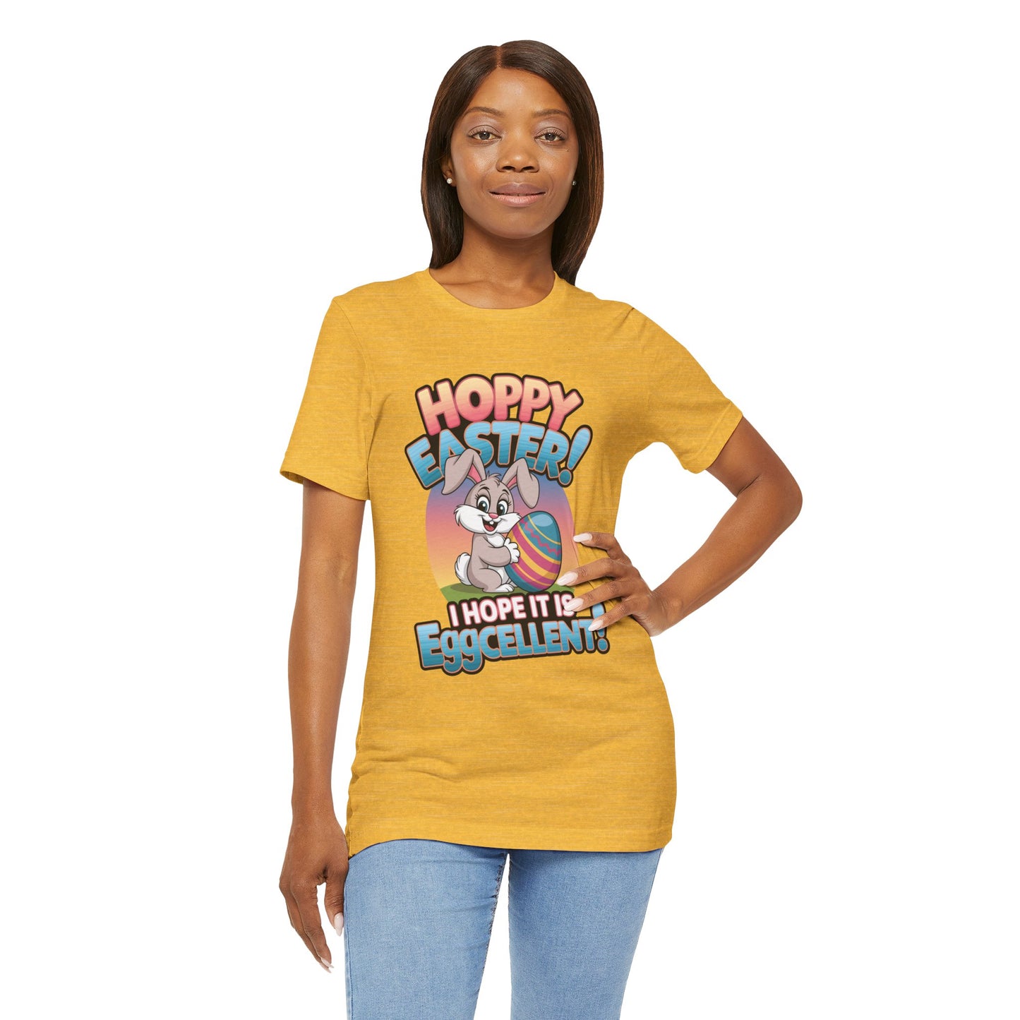 Happy Easter Unisex Tee Easter Shirt Easter Bunny T Shirt Easter Apparel Easter Bunny Outfit