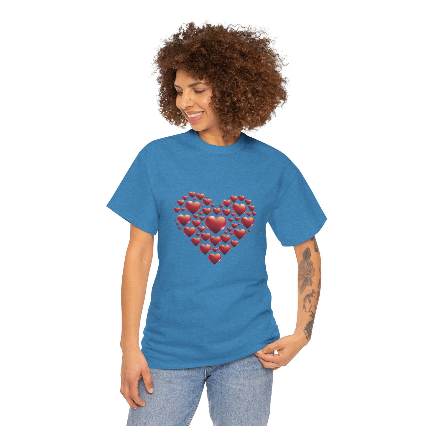 Heart Of Hearts Shirt, Minimal Valentine Shirt, Red Heart Graphic Tee, Love Aesthetic T Shirt, Valentine Gift Shirt