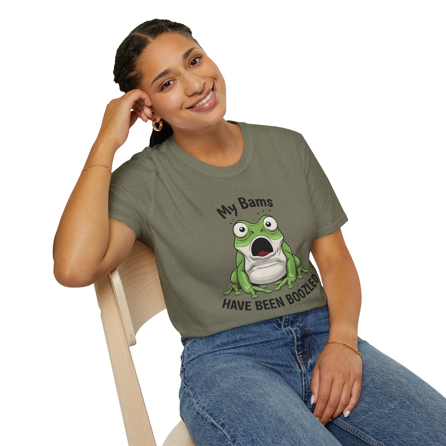 My Bams Have Been Boozled Shirt, Funny Frog T Shirt, Meme Frog Shirt, Bamboozled Tee, Sarcastic Humor Shirt, Frog Meme Gift