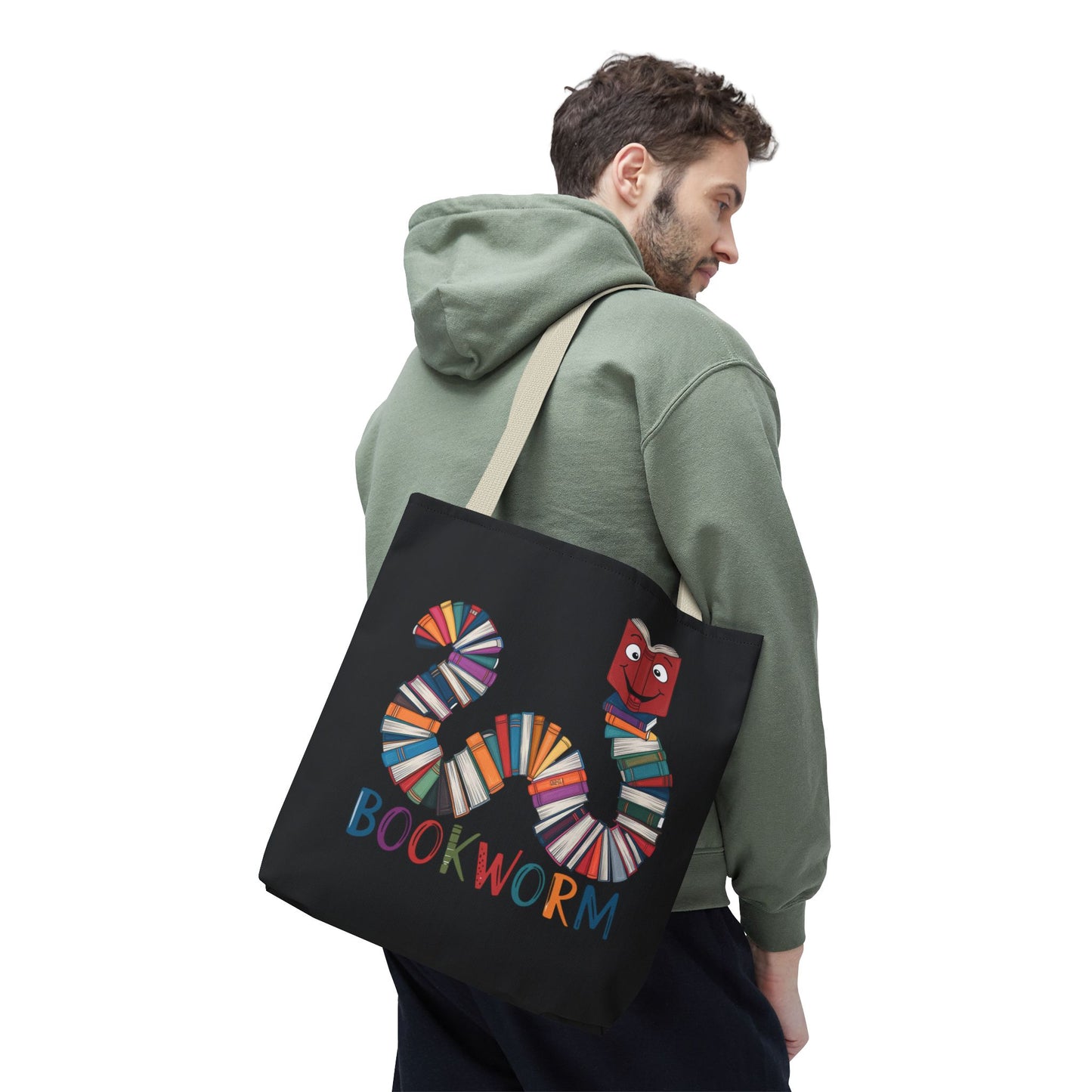 Bookworm Tote Bag