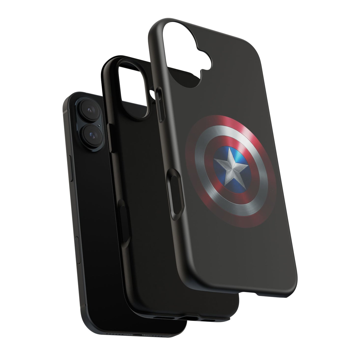 iPhone Case - Captain America Shield Design