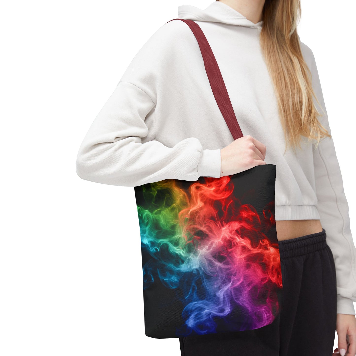 Colorful Smoke Tote Bag