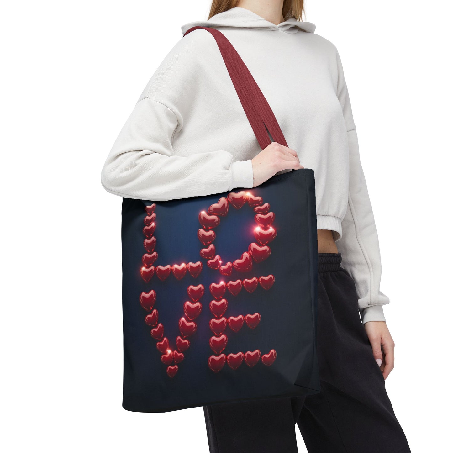 Love Hearts Tote Bag