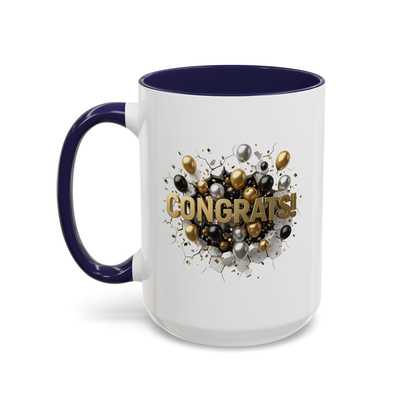 Personalized Congrats Mug, Custom Graduation Gift, Promotion Coffee Cup, New Dad Present, Teacher Appreciation Gift, Custom Name Cups