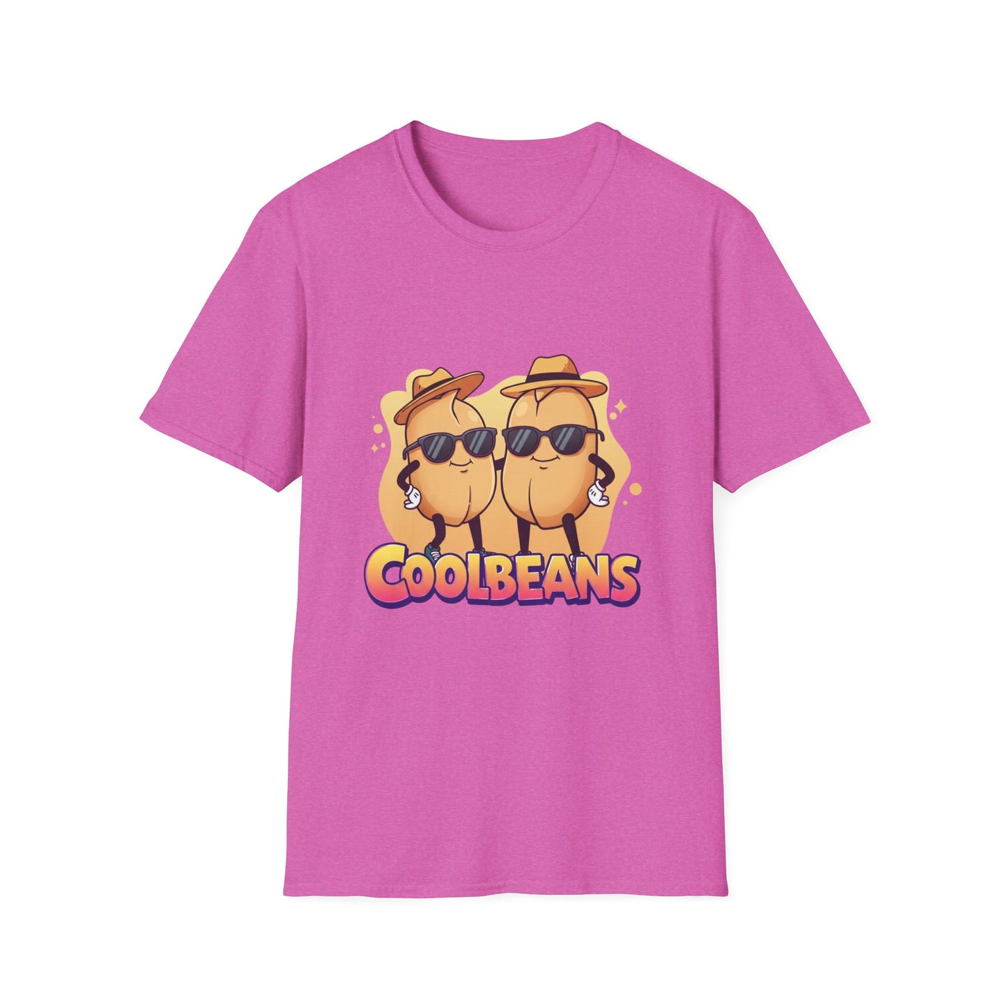 Cool Beans T-Shirt - Two Cooler-Than-Cool Beans With Sunglasses, Quirky Food-Pun Gift Tee for Him, Her or Besties - Perfect Humor and Style